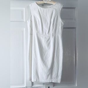 Marks & Spencer classic linen Sleeveless Sheath Dress